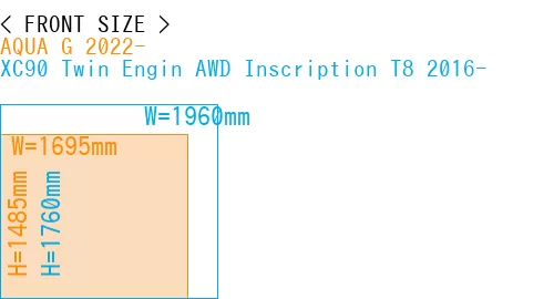 #AQUA G 2022- + XC90 Twin Engin AWD Inscription T8 2016-